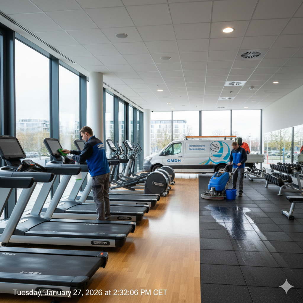 Fitnessstudio Reinigung
